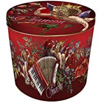 Los mejores  - Gran Ducale Italia - Panettone (1 kg- en lata de arte Chanson